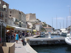 Harbor Bonifacio hotel on quay