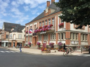 The Hotel de Ville in the village