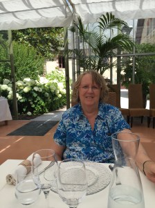 And on to lunch at Le Grand Velum